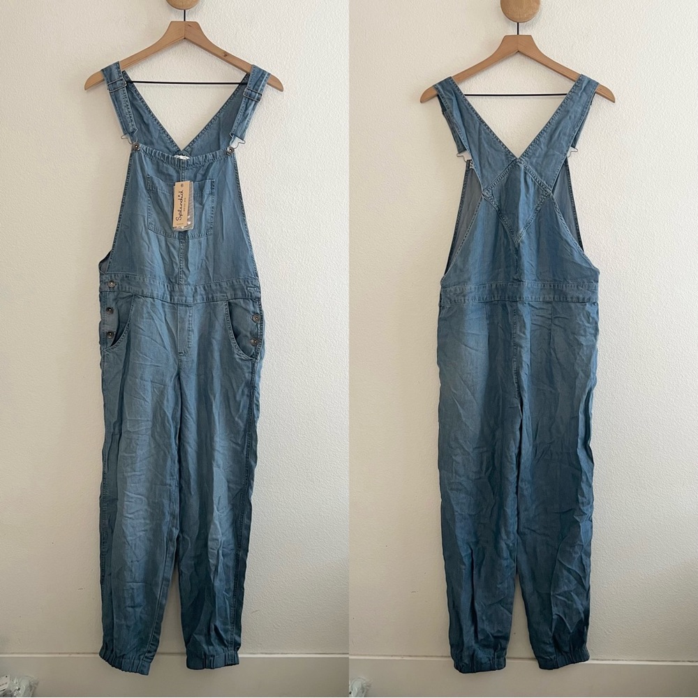 NWT Splendid Indigo Dye Overalls NEW
